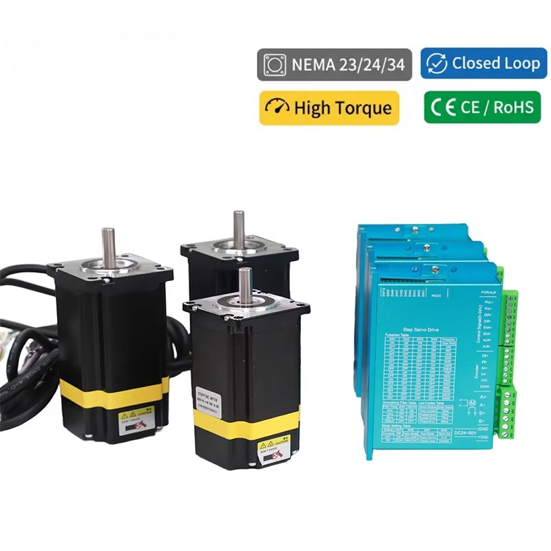 Nema 23 Closed Loop Stepper Motor Driver Kit - Zestaw silników krokowych NEMA23, NEMA24, NEMA34