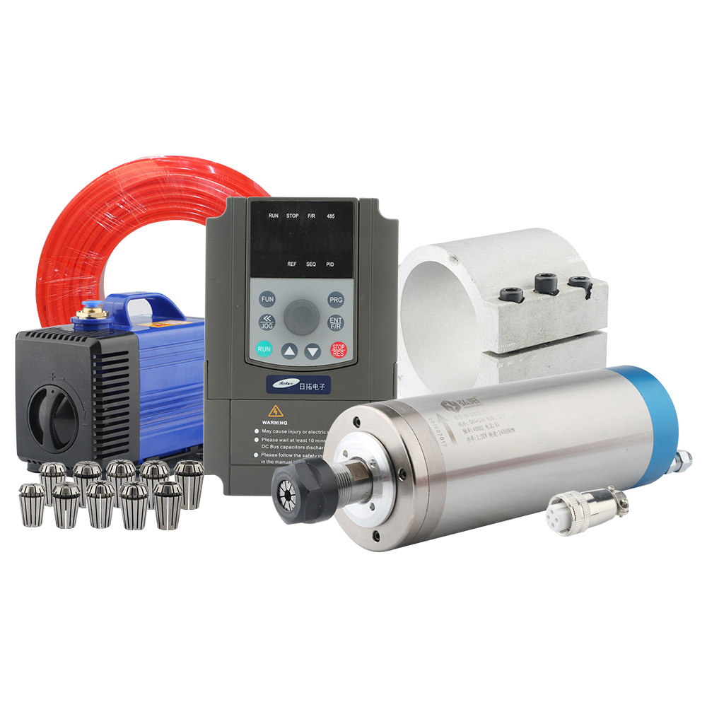 2.2Kw Water Cooled Spindle Kit Vfd - Zestaw do frezarki CNC 2,2 kW,