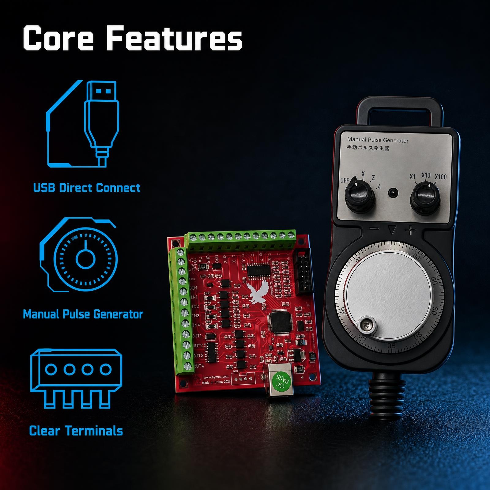 Karta sterownika CNC USB Mach3 – Mach3 Usb Cnc Controller 4 Axis 100Khz recenzja i cena