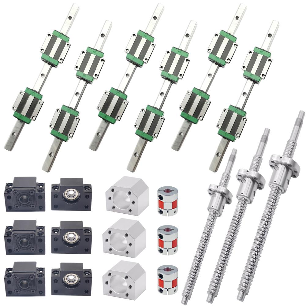 Zestawy prowadnic liniowych kw – Hgr20 Linear Guide Rail Ballscrew Set recenzja i cena